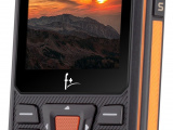 Мобильный телефон F+ R280 Black-orange 3