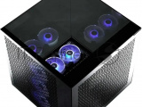 Корпус Azza CUBE PLUS черный без БП ATX 6x120mm 2xUSB3.0 1xUSB3.1 audio bott PSU 5