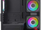 Компьютерный корпус Bloody BD-CC103F черный без БП mATX 7x120mm 1xUSB2.0 1xUSB3.0 audio bott PSU 4