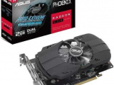 Видеокарта ASUS AMD Radeon RX 550 , PH-550-2G, 2ГБ, GDDR5, Ret 0