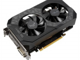Видеокарта ASUS NVIDIA GeForce GTX 1650 , TUF-GTX1650-O4GD6-P-GAMING, 4ГБ, GDDR6, Ret 0