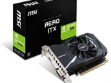 Видеокарта MSI nVidia GeForce GT 1030 , GT 1030 AERO ITX 2GD4 OC, 2ГБ, DDR4, OC, Ret 0