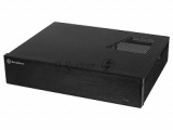 Компьютерный корпус Slim HTPC Silverstone Milo ML04B <Black, mATX, USB3.0, Audio, без БП> 10