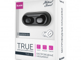 Гарнитура беспроводная OLMIO TWE-02 True Wireless Чёрный 2