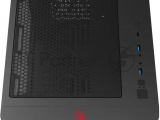 Компьютерный корпус Bloody BD-CC112 черный без БП mATX 9x120mm 2xUSB3.0 audio bott PSU 8
