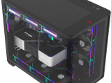 Компьютерный корпус Bloody BD-CC113 черный без БП ATX 10x120mm 2xUSB3.0 audio bott PSU 1