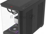 Компьютерный корпус Bloody BD-CC113 черный без БП ATX 10x120mm 2xUSB3.0 audio bott PSU 10