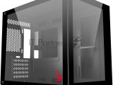 Корпус Bloody BD-CC108 черный без БП mATX 9x120mm 2xUSB3.0 audio bott PSU 0