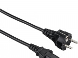 Кабель Hama HAMA IEC C13 - Евровилка, круглое, 2.5м, черный (0 0