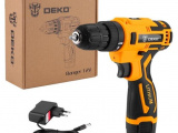 Дрель-шуруповерт Deko Banger 12V SET 1 (063-4129) 2