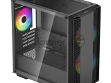 Компьютерный корпус DeepCool CC360 ARGB (R-CC360-BKAPM3-G-1) (mATX, без БП, 2xUSB, с окном) 2