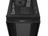 Компьютерный корпус Deepcool CC560 V2 черный без БП ATX 4x120mm 1xUSB2.0 1xUSB3.0 audio bott PSU 8