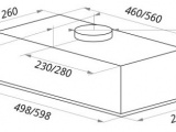 Вытяжка Maunfeld Crosby Light (C) 50CM INOX 10