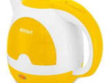 Чайник электрический Kitfort КТ-6607-3 бело-желтый 1