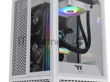 Компьютерный корпус Thermaltake The Tower 100 Snow CA-1R3-00S6WN-00 /White/Win/SPCC/Tempered Glass*3 1
