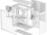 Компьютерный корпус Deepcool CH780 WH белый без БП ATX 2x120mm 1x140mm 2xUSB3.0 audio bott PSU 2
