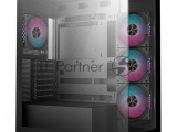 Корпус Deepcool CG580 4F черный без БП ATX 6x120mm 3x140mm 2xUSB3.0 audio bott PSU 11