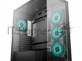 Корпус Deepcool CG580 4F черный без БП ATX 6x120mm 3x140mm 2xUSB3.0 audio bott PSU 12