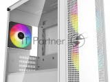 Корпус компьютерный DeepCool CC360 WH ARGB (R-CC360-WHAPM3-G-1) (mATX, без БП, 2xUSB, с окном) 1