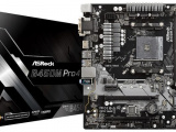 Материнская плата ASROCK B450M PRO4, SocketAM4, AMD B450, mATX 0