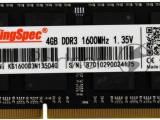 Оперативная память KingSpec, DDR3L, 4GB (1x4 GB), 1600 MHz, CL11, SO-DIMM 2