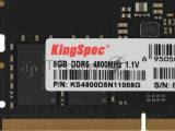 Оперативная память KingSpec, DDR5, 8GB (1x8 GB), 4800 MHz, CL40, SO-DIMM 3