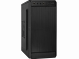 Компьютерный корпус Exegate BAA-108, черный, EX283122RUS Minitower, mATX, <без БП>, 2*USB, Audio 1