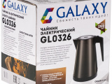 Чайник электрический Galaxy GL 0326 СТАЛЬНОЙ 3
