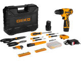 Дрель DEKO Banger 12v 2*2.0Ah Li-Ion + 063-4168 2