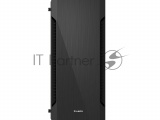 Компьютерный корпус MidiTower Zalman S3 TEMPERED GLASS WINDOW black 0