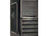 Компьютерный корпус Exegate EX278402RUS Miditower Exegate XP-329S Black, ATX, <без БП>, 2*USB, Audio 2