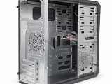Компьютерный корпус Exegate EX284021RUS Minitower BA-201 Black, mATX, <AA500, 80mm>, 2*USB, Audio 2