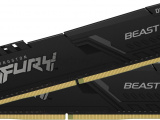 Оперативная память Kingston Fury Beast, DDR4, 64GB (2x32GB), 3200MHz, CL16, DIMM, чёрный 18