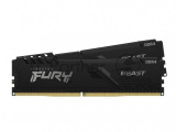 Оперативная память Kingston Fury Beast, DDR4, 64GB (2x32GB), 3200MHz, CL16, DIMM, чёрный 0