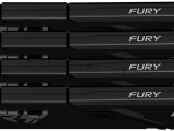 Оперативная память Kingston Fury Beast, DDR4, 64GB (4x16GB), 3200MHz, CL16, DIMM, радиатор, чёрный 4