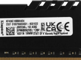 Оперативная память Kingston Fury Beast, DDR4, 64GB (4x16GB), 3600MHz, CL18, DIMM, радиатор, чёрный 4