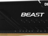 Оперативная память Kingston Fury Beast, DDR4, 64GB (4x16GB), 3600MHz, CL18, DIMM, радиатор, чёрный 5