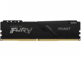 Оперативная память Kingston Fury Beast, DDR4, 8GB (1x8GB), 3600MHz, CL17, DIMM, с радиатором, черны 8