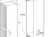 Холодильник Gorenje RKI2181A1 4