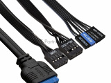 Компьютерный корпус Miditower ExeGate AA-442U2 (ATX, без БП, 1*USB+2*USB3.0, аудио, черный) 3