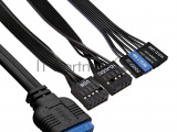 Компьютерный корпус Miditower ExeGate AA-442U2 (ATX, без БП, 1*USB+2*USB3.0, аудио, черный) 0