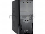 Компьютерный корпус Miditower Exegate CP-601 Black, ATX, <CP500W, 80mm>, 2*USB, Audio 2