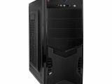 Компьютерный корпус Miditower Exegate CP-604 Black, ATX, <без БП>, 2*USB, Audio 5