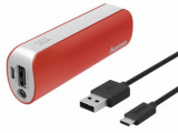 Внешний аккумулятор Hama H-173226 Li-Ion 2600mAh Красный 0