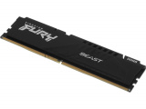 Оперативная память Kingston Fury Beast, DDR5, 16GB (1x16GB), 6400MHz, CL32, DIMM, радиатор, чёрный 5