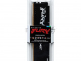 Оперативная память Kingston Fury Beast, DDR5, 16GB (1x16GB), 6400MHz, CL32, DIMM, радиатор, чёрный 9