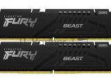Оперативная память Kingston Fury Beast, DDR5, 16GB (2x8GB), 5200MHz, CL40, DIMM, радиатор, чёрный 5