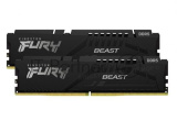 Оперативная память Kingston Fury Beast, DDR5, 16GB (2x8GB), 5200MHz, CL40, DIMM, радиатор, чёрный 8