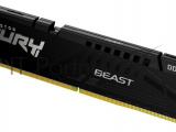 Оперативная память Kingston Fury Beast, DDR5, 32GB (1x32GB), 5200MHz, CL40, DIMM, радиатор, чёрный 3