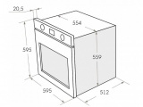 Духовой шкаф Maunfeld EOEH.5811W 14